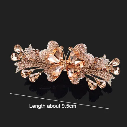 Ethnic Style designers cute Hairpin Dripping Oil-plated Golden Hairpin Women alligator Hair Clips