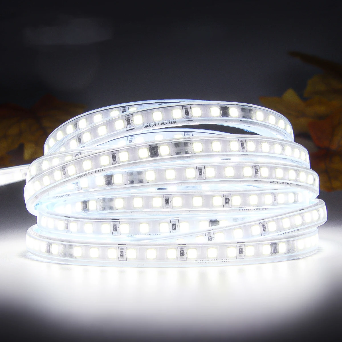 Factory 2835 120 AC LED strip 220V AC 15W waterproof 100mm cutting strip 220V 2835 led strip light for outdoor lighting