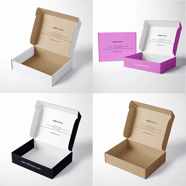 custom mailing box Kraft Box Packaging Mailing  box for clothing and cosmetic packaging
