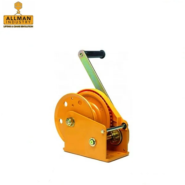 ALLMAN heavy duty 3000kg Manual Hand Winch with automatic fraction brake