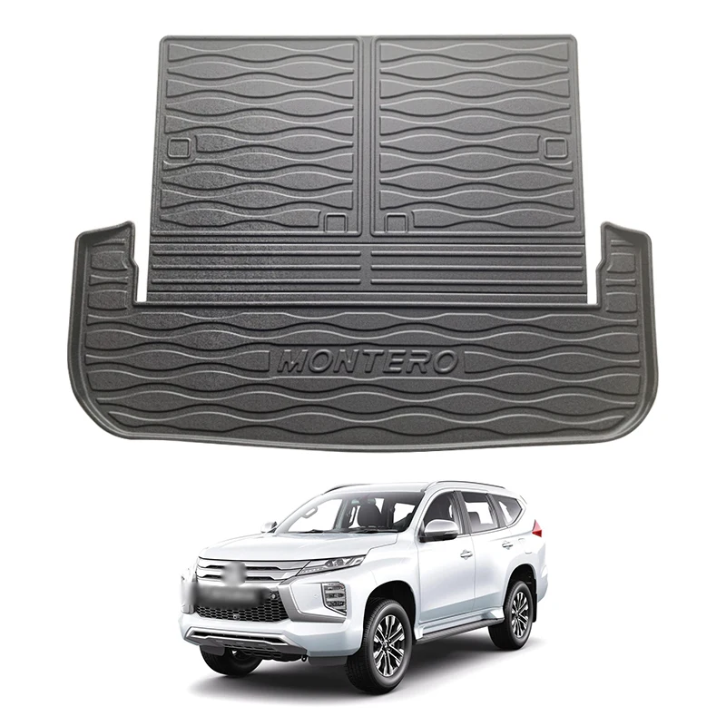High Quality Interior Accessories Carpet Tray Rubber Car Trunk Mat Custom Car Mat for Mitsubishi Montero Pajero