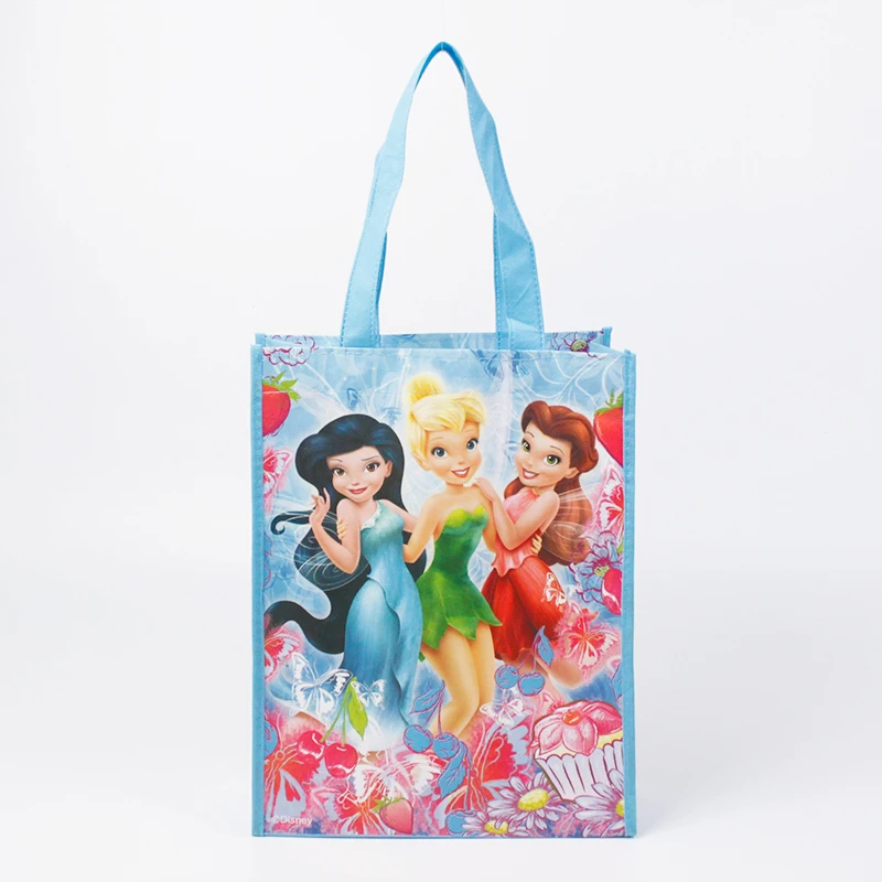 OEM завод, оптовая продажа, низкая цена, красочная эко-ткань, печать логотипа, рекламный ламинированный пользовательский магазин, Нетканый мешок для детей