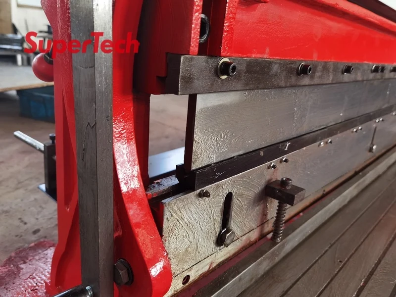 Supertech Manual Sheet Metal Shearing Machine Series foot shearing machine Box and Pan Press Brake