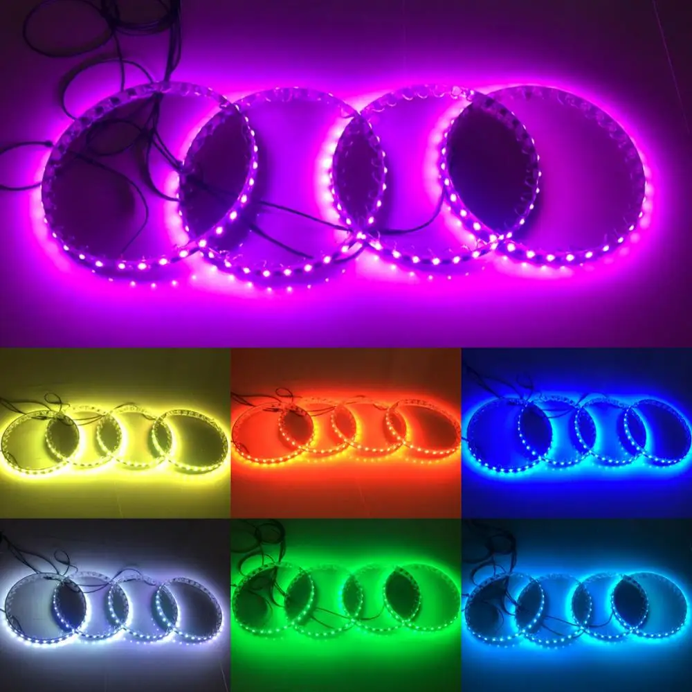 Двухрядное светодиодное колесное освещение IP68, 17 дюймов