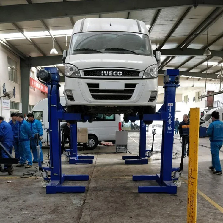 4-post-lift 4 column vehicle mobile column single post car auto lift