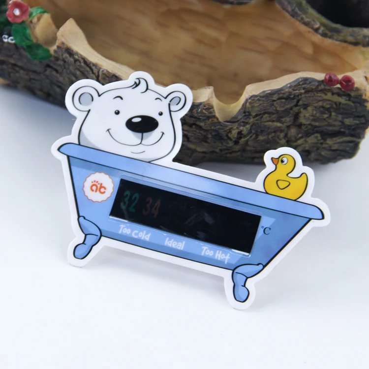 Многоразовые ЖК-пластиковые лоб лихорадка сканирования полосы самоклеющиеся термометр для взрослых детей