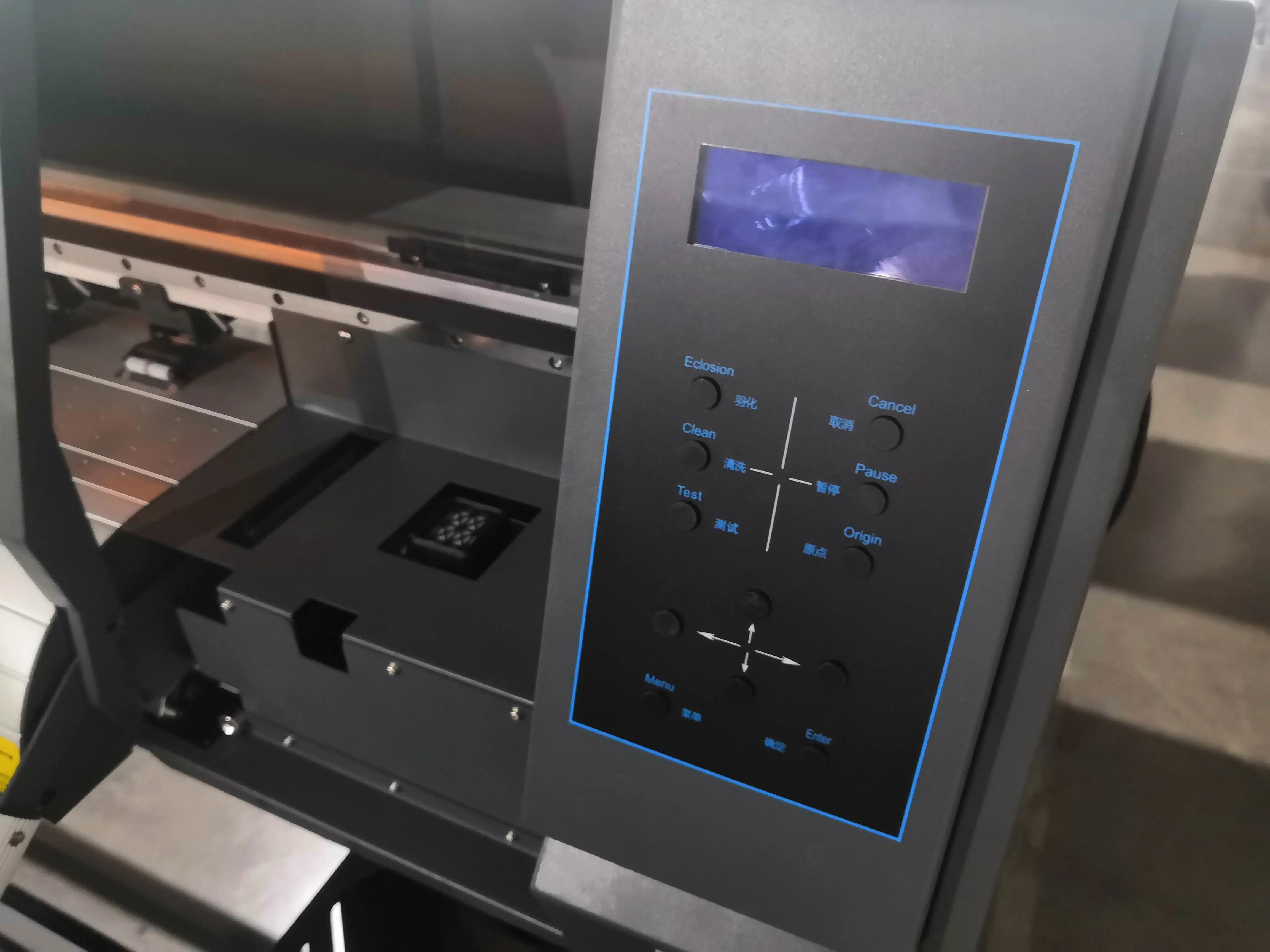good factory price DX5 XP600 heads 180cm wide format digital eco solvent printer for indoor outdoor advertising