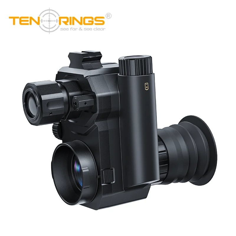Ten Rings NV200 Digital Night Vision Clip-on Hunting Scope 1080P IP67 Outdoor Sport