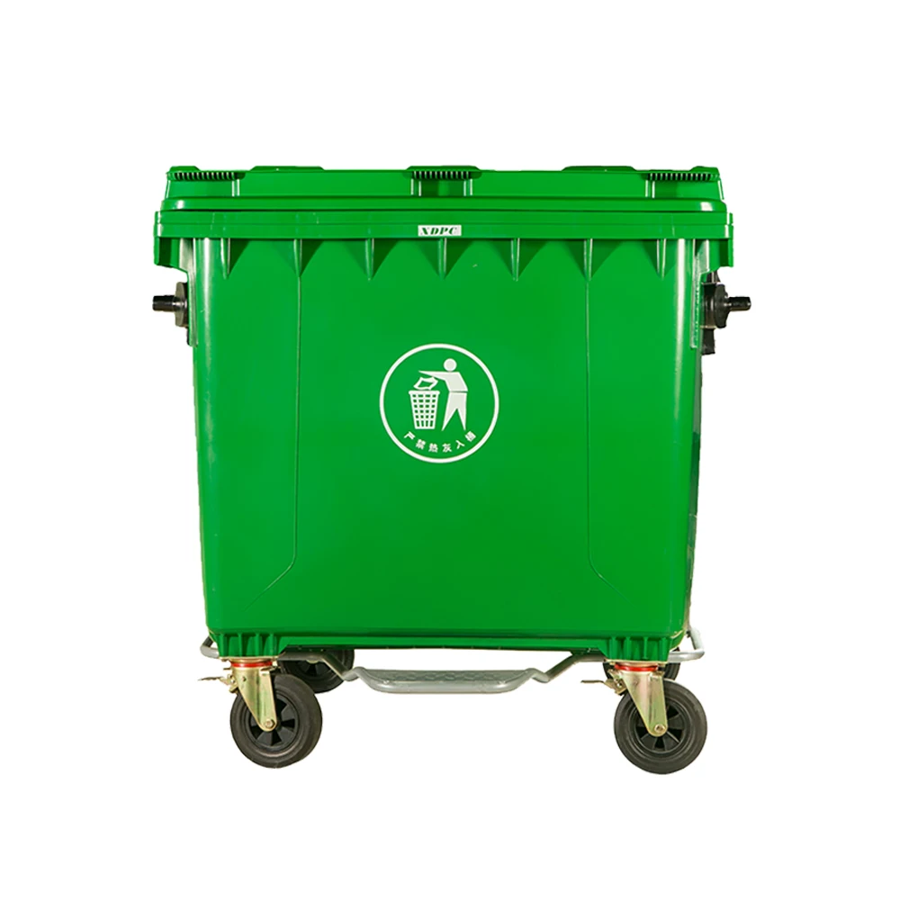 XDPC 1100 liter plastic dustbin garbage bin waste container bin