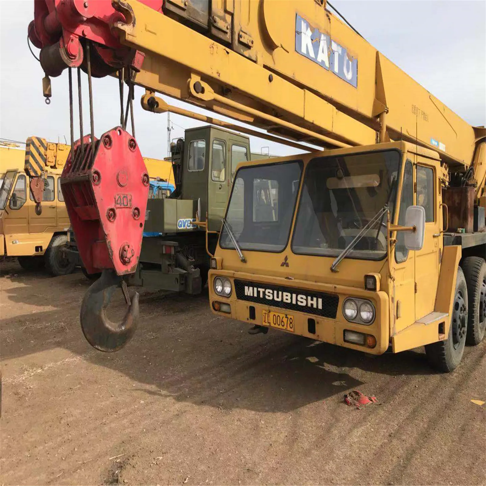 Б/у строительная машина 40ton NK400, оригинал из Японии, на продажу, Kato 25 t 50 ton nk250 nk500e