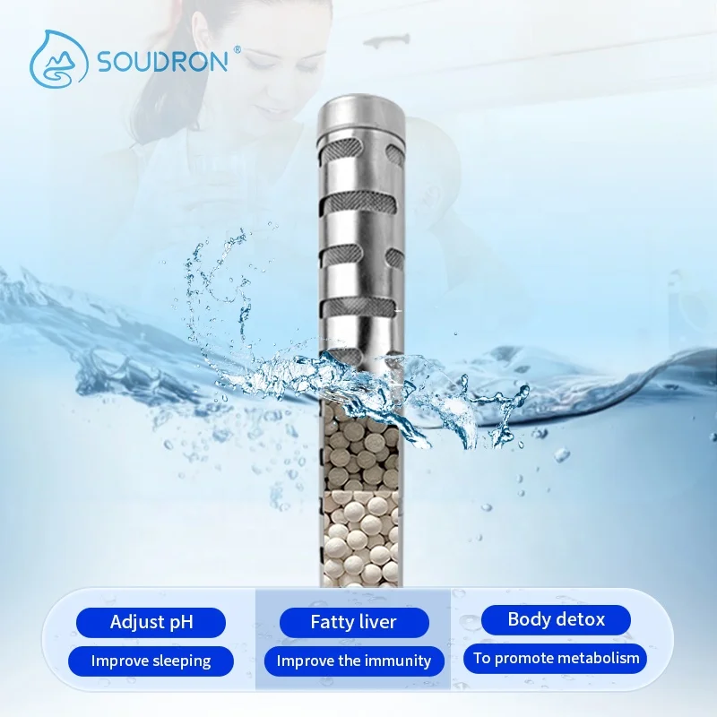 OEM long strip hole stainless steel filter alkaline hydrogen water ionizer water stick with filter net