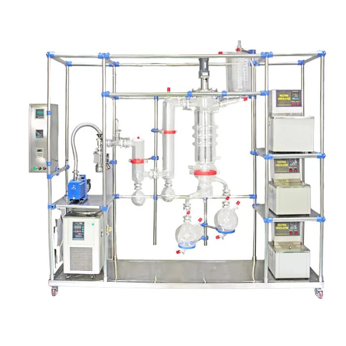 Stock Avavilable  short path wiped film molecular distillation equipment