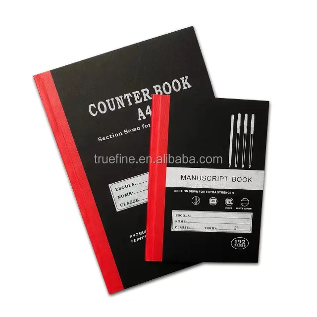 Wholesale Good Quality 2 Quire Cheap Exercise Books A4 Hardcover Counter Book