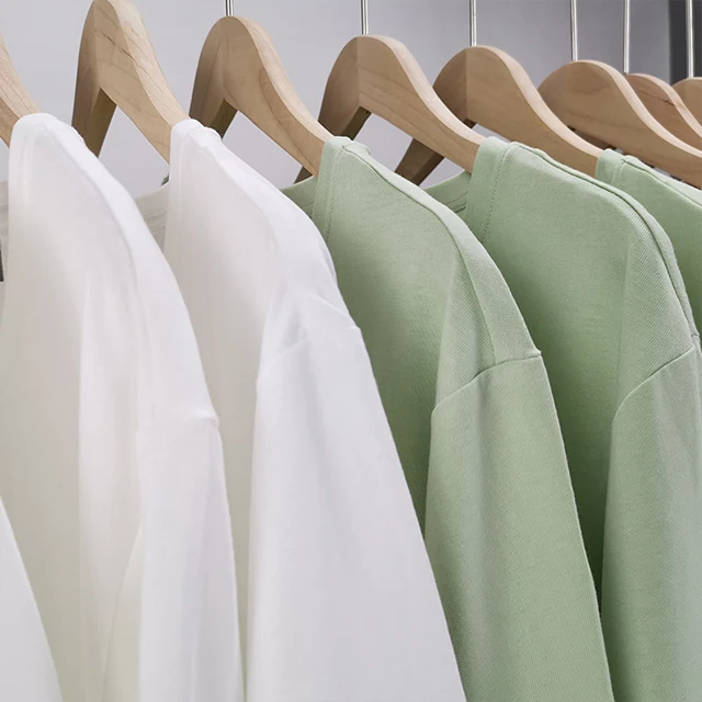 180gsm dyed knit blank supima cotton t shirt