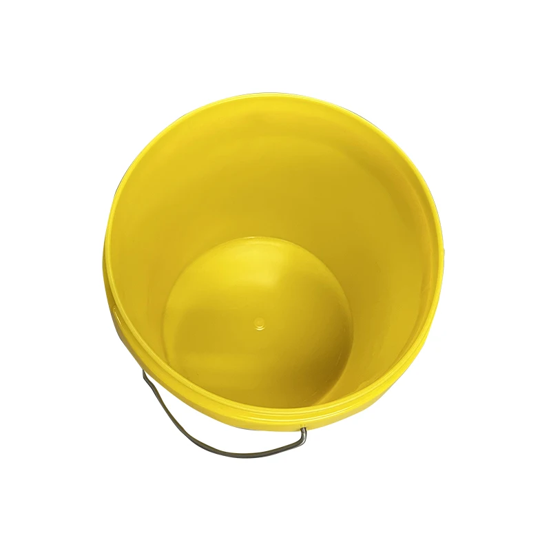 Custom Label 4 liter plastic bucket 4L chemical paint pail american style plastic paint bucket