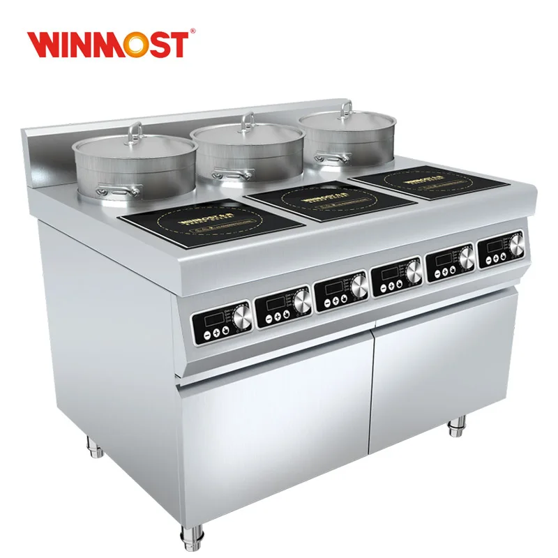 ETL 6 Burners Commercial induction cooker American using Cooker induction Range