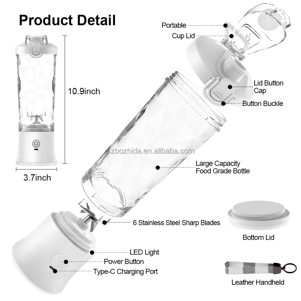 usb fruit juicer machine portable blenders