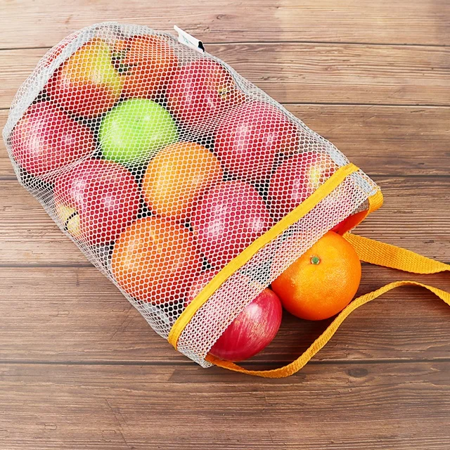OEM/ODM reusable eco supermarket multi-purpose grocery reusable mesh produce bags
