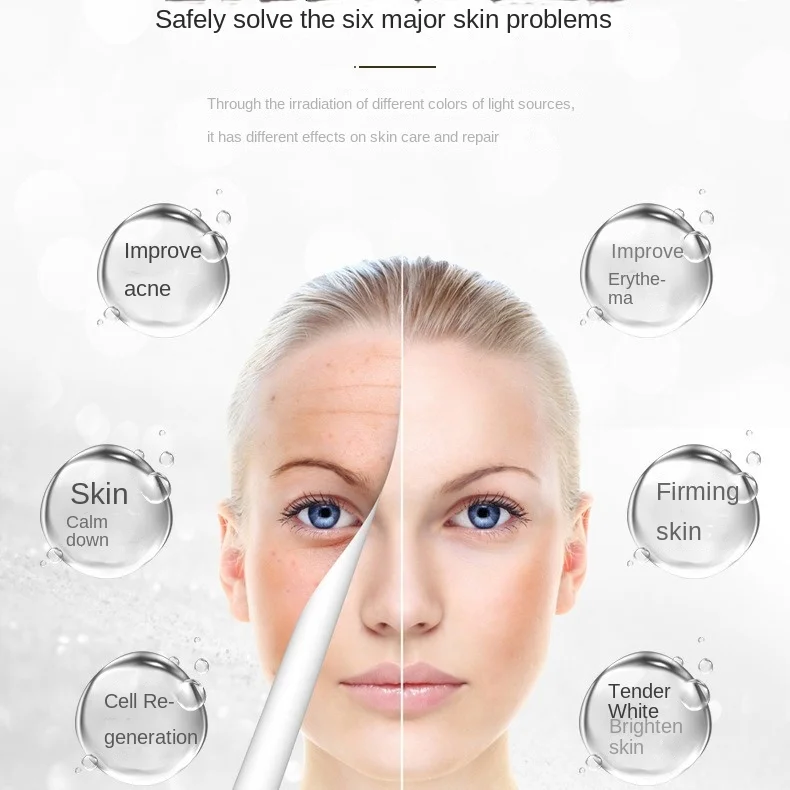 7 Colors PDT Led Mask Light Therapy Infrared Skin Care Beauty Health Facial Acne Remover Anti Wrinkle Spa Beauty Equipment