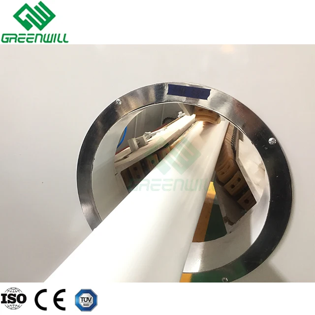 Stock available 2nd hand pvc pipe making machine/second hand plastic tube production line