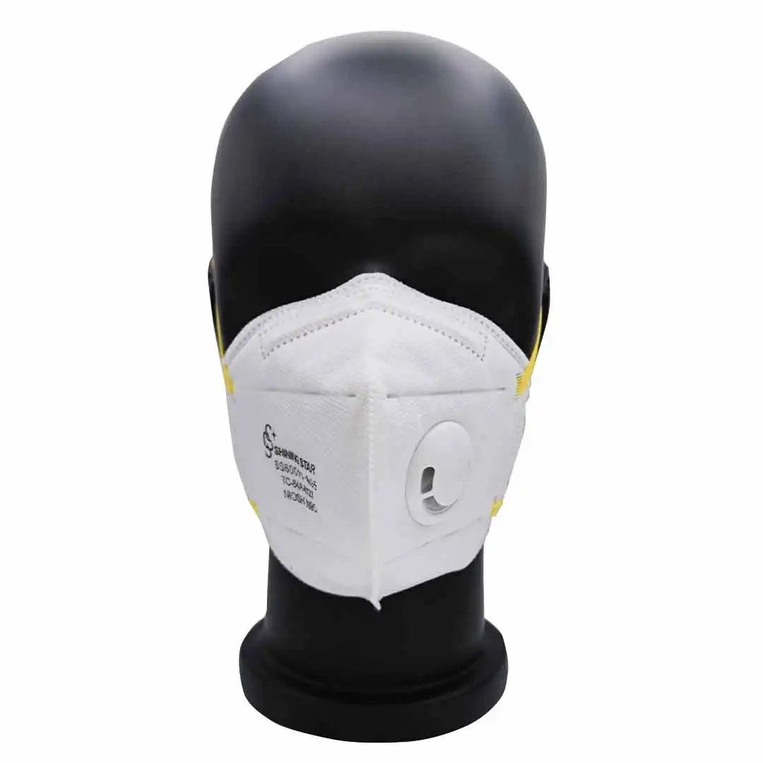 Factory Wholesale Price Disposable Indsurial Foldable Niosh Approved Valved N95 Dust Mask