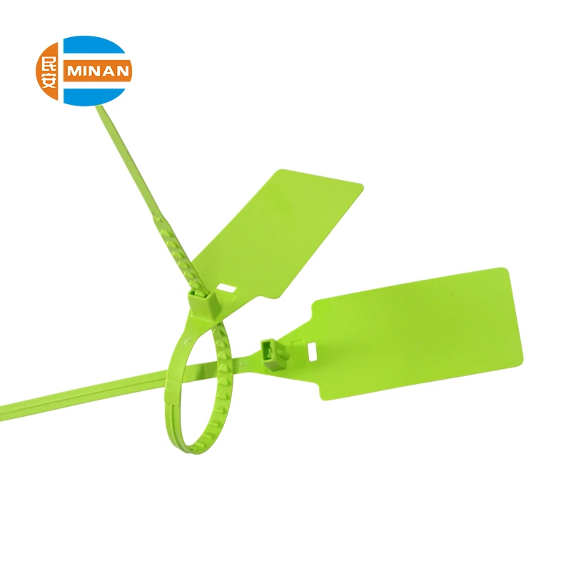 MA-PS 6035 indicative adjustable pull-tight one-off plastic seals for bag package box luggage price tag