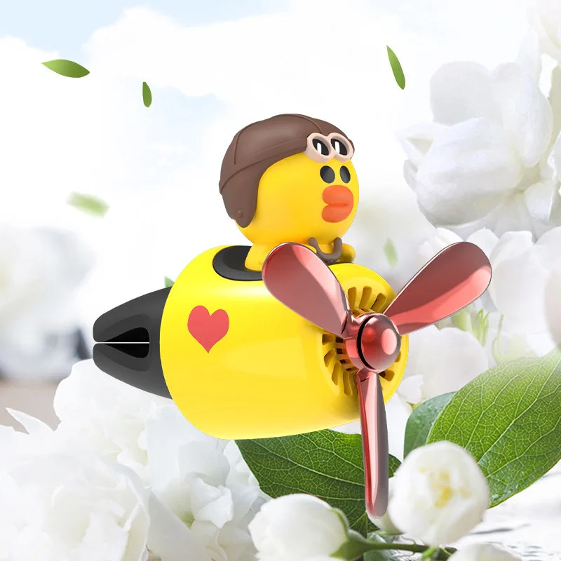 Professional Wholesale Cute Brown Bear Air Vent Toy Clip Toy Unique Long Lasting Fragrant For Car