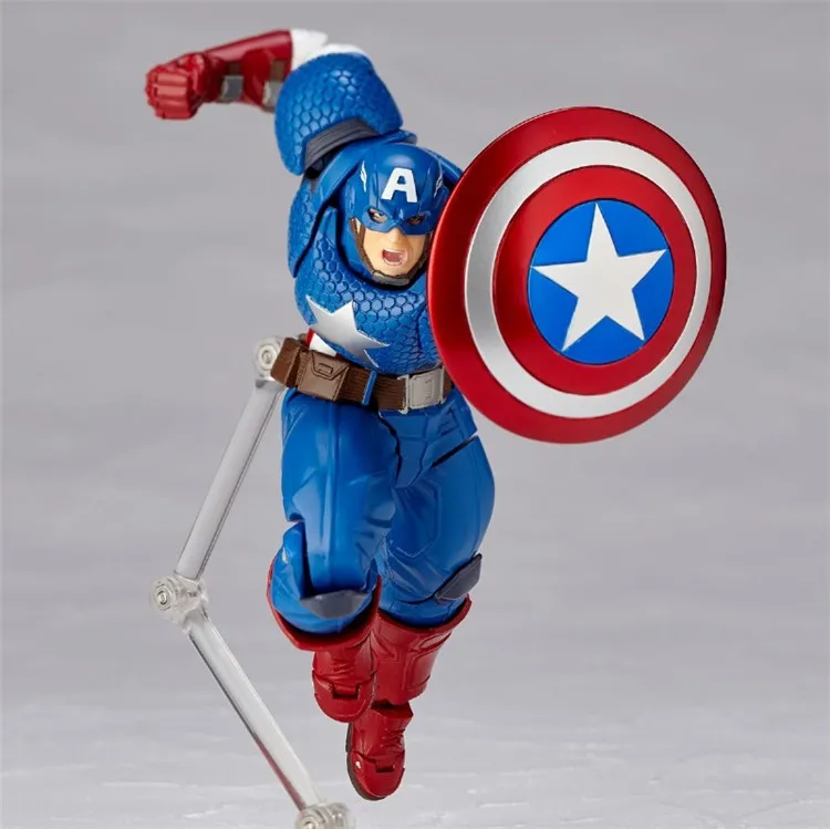 OEM Custom Wholesale Hot Selling Pvc Collectible the avengersed captain American Movie Character Action Figure