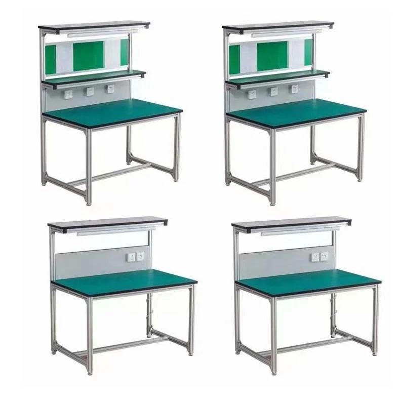 The latest hot table home portable table adjustable work table hanging plate anti-static factory using electronic workbench
