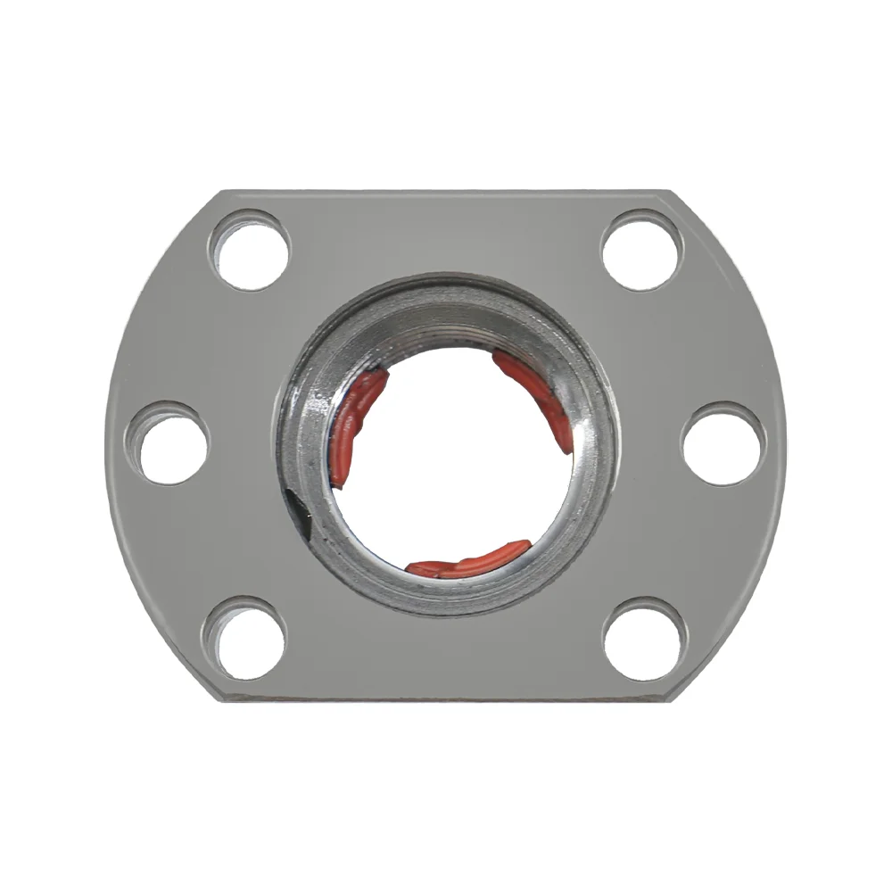 Overseas warehouse PU  5mm/10mm lead Bearing Steel Ball Screw SFU1605/1610  fully length  With Flange Single Ball Nut For CNC