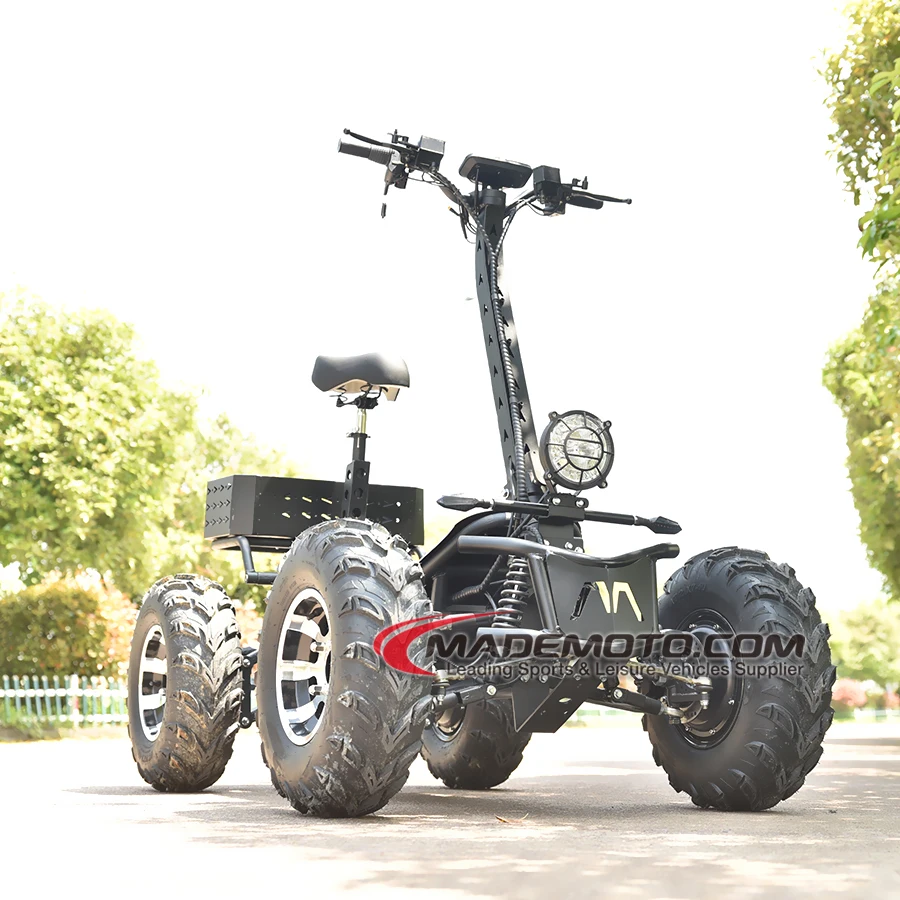 4-колесный газовый скутер 49cc Quad EU Омологация 8000 Вт 4x4 электрический ATV