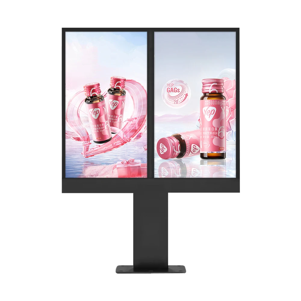 ЖК-дисплей android smart digital signage на заказ 32 ~ 110 дюймов Крытый или открытый медиаплеер наружная реклама
