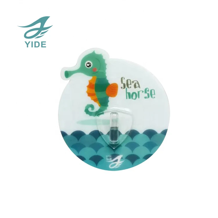 YIDE Top Seller Kitchen Bathroom Shower Wall Mount Plastic Powerful Vacuum Hanger Holder Hooks for Coat Robe Towel