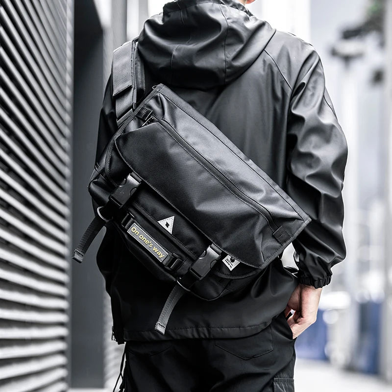 Large Capacity Cycling Bags for Men Laptop Cross Shoulder Bag for Work Travel Messenger Bag