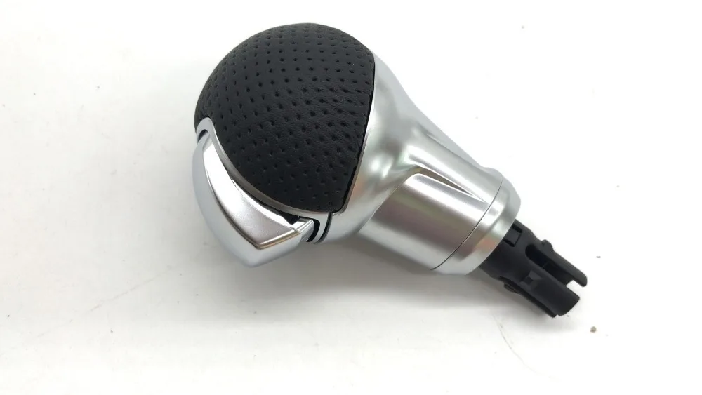 leather Honeycomb hole Shift Knob DSG AT Stronic Shift Lever For audi* A3 for V W Golf 6/7 Passat* B6 B7 CC POLO Jetta* MK6