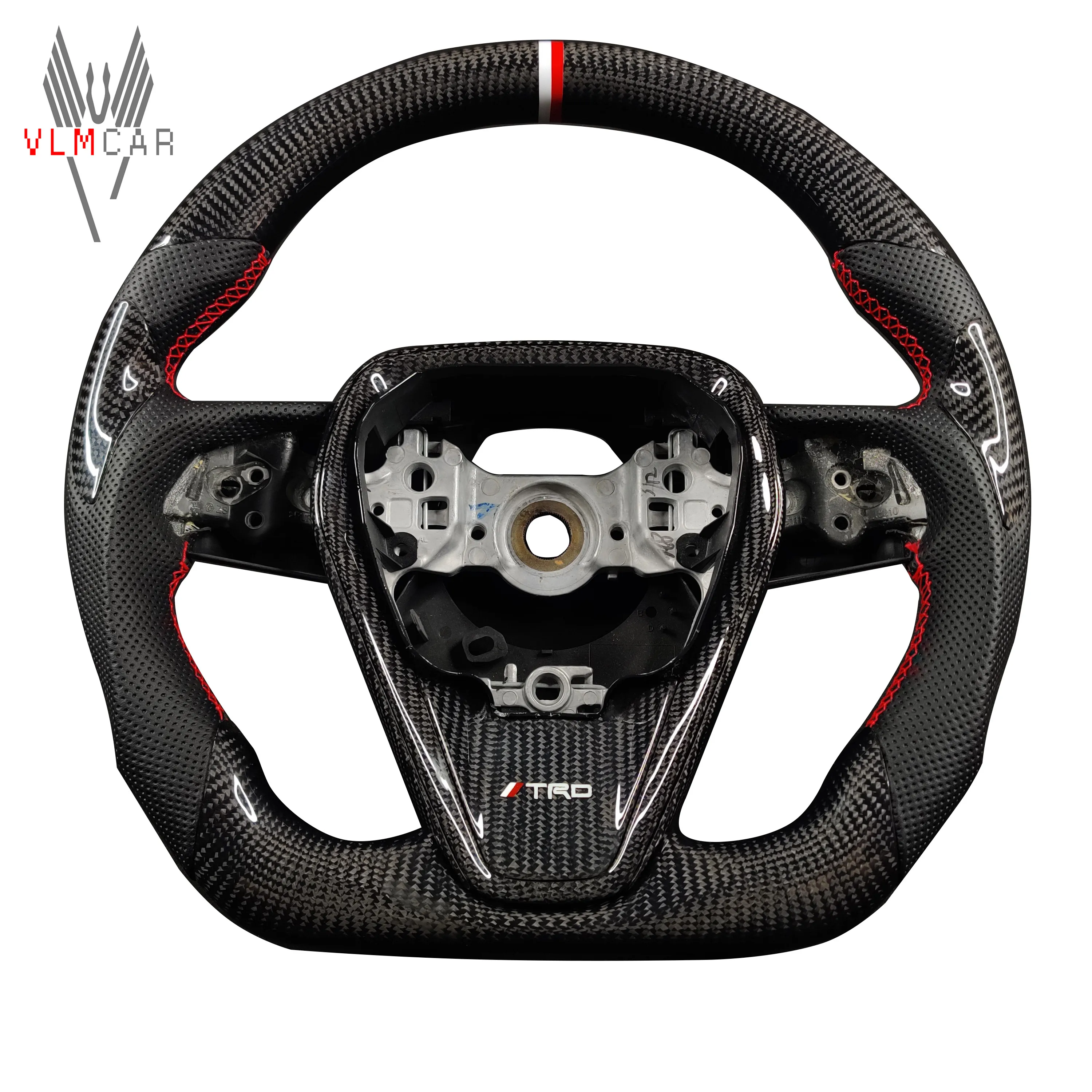 Custom perforated leather carbon fiber steering wheel for Toyota 2017-2919 Camry/all Toyota models can be customized