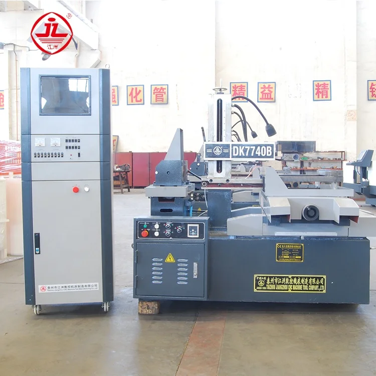 DK7740B Precision rolling linear guide rail cnc wire cut edm machine