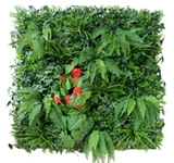  Вертикальное садовое искусственное растение с защитой от УФ излучения искусственная трава домашний ландшафт Декор пластиковые искусственные растения уличная