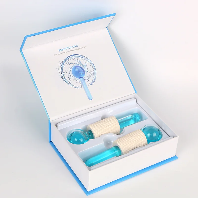 Facial Skin Care Eyepit Around Massage Beauty Magic Glass Ice Ball Globe