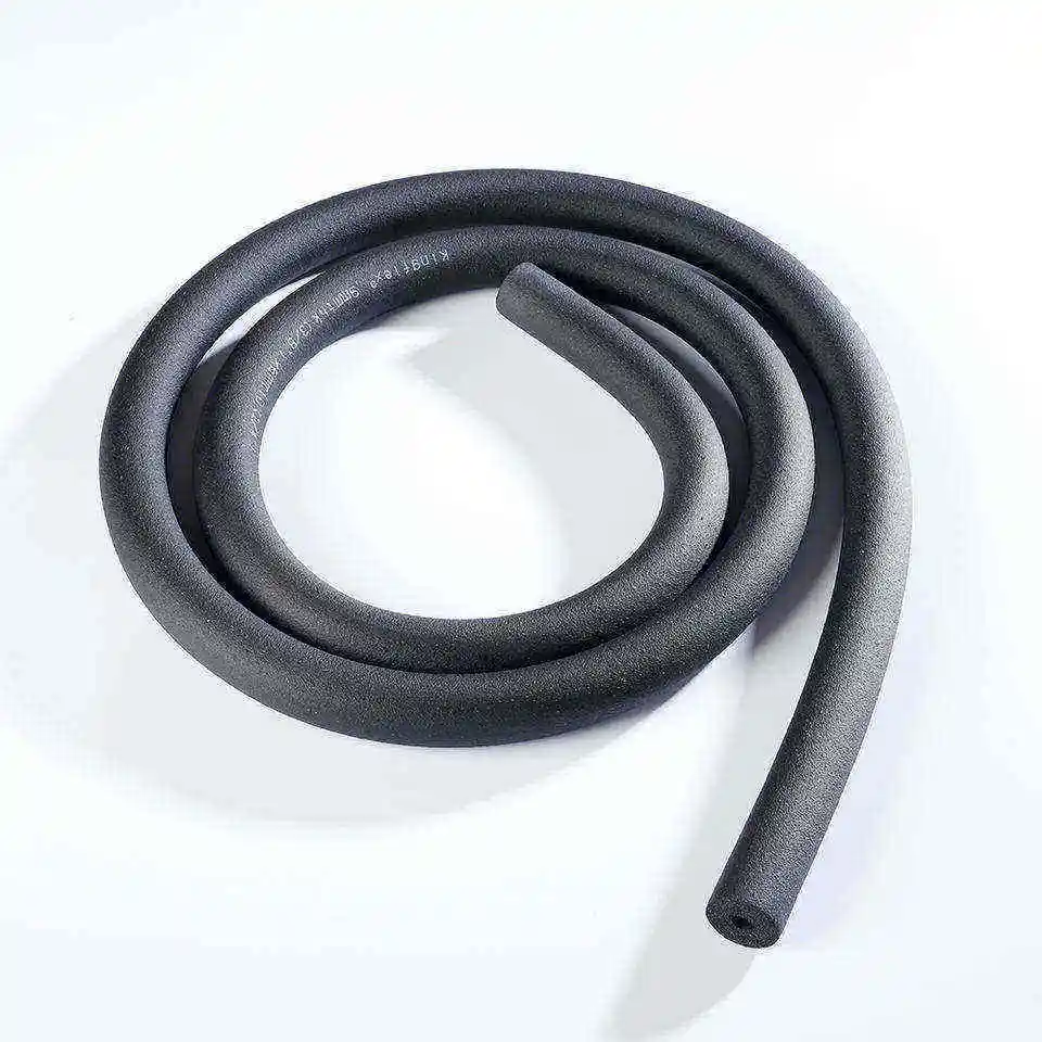 Flexible Duct Insulated Elastomeric Thermal Insulation Pipe/Rubber Foam Elastomeric Insulation Hose Pipe For Sale
