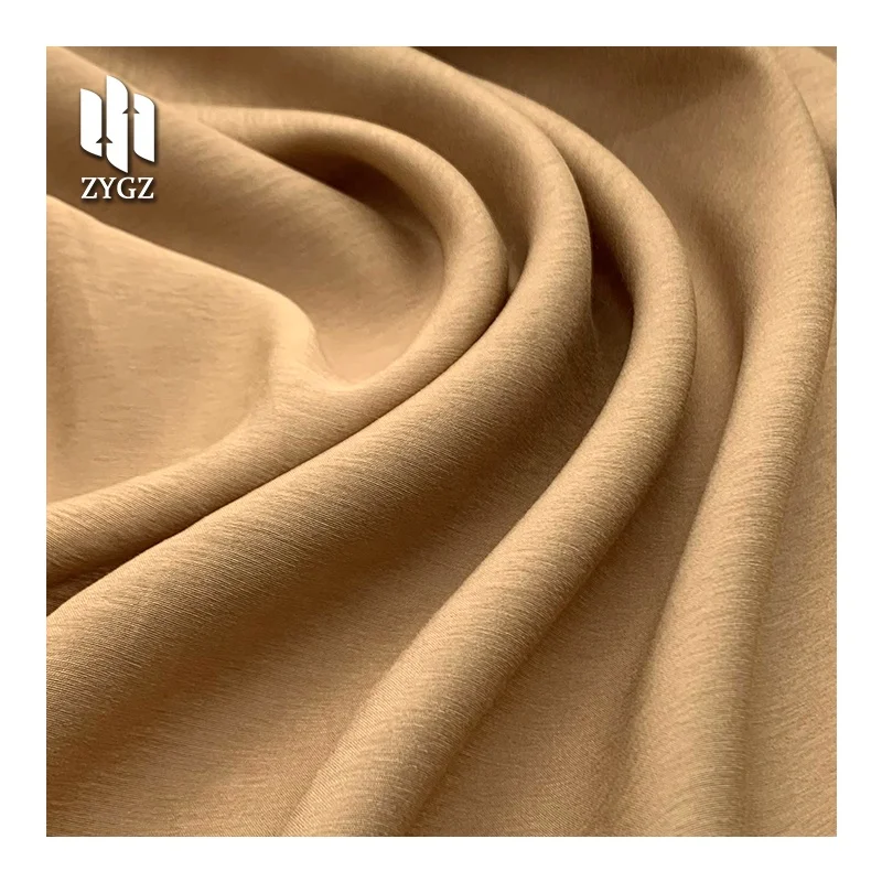 Factory multi Color Wholesale Plain Comfortable Rayon Polyester Fabric Silk Fabric For Dresses Trousers Shirts Clothing