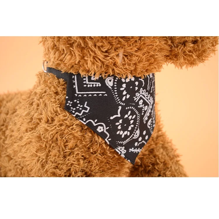 Cheap Price Dogs Collar Bandana Pattern Floral Adjustable Cat Bandana Collar