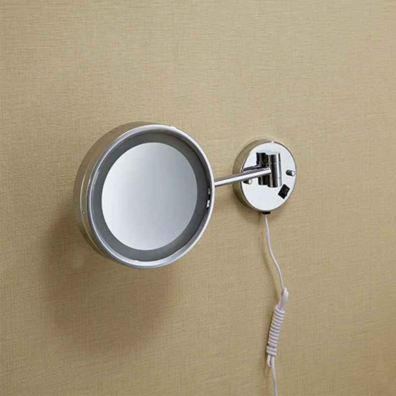 6 inch Double Side Wall mounting Cosmetic Led Mirror Bathroom
