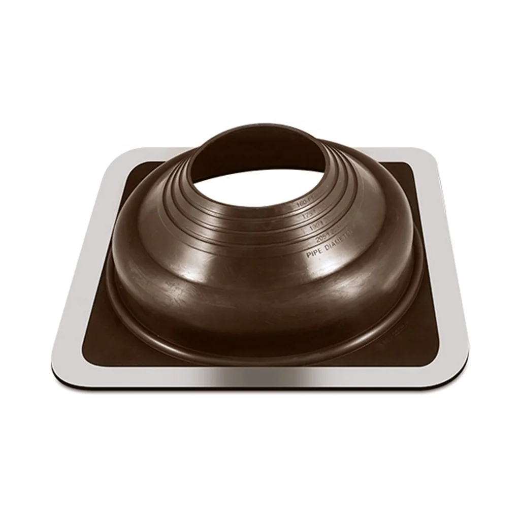 High Quanlity EPDM/SILICONE rubber roof flashing for pipe