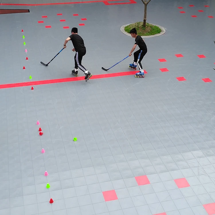 Futsal court PP indoor football interlocking floor surface cover tiles Inline hockey court  floor court