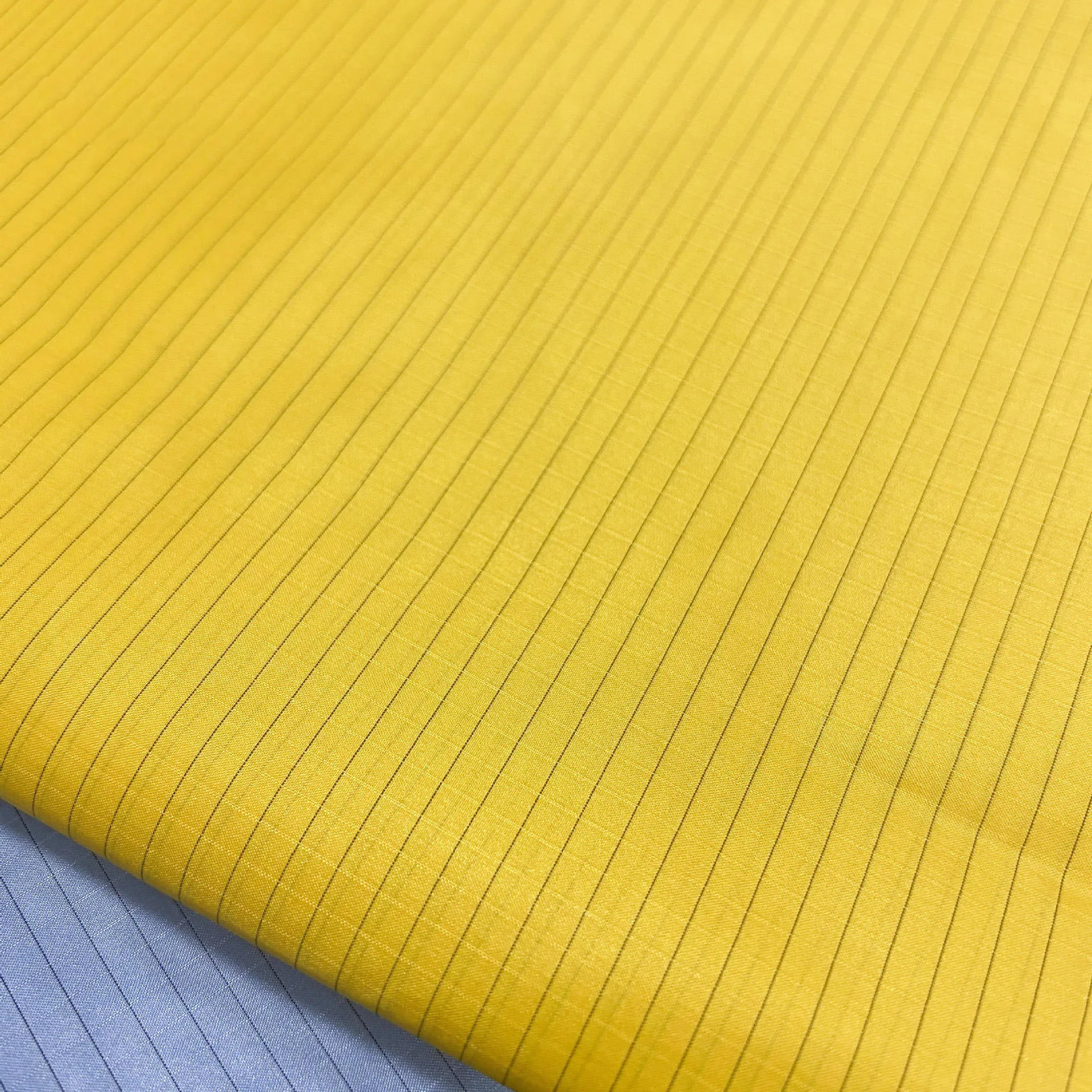 factory supply graphene plaid nylon fabric for down jacket lining