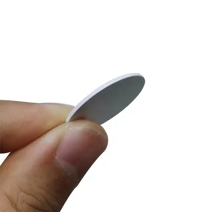 Factory custom Dia 13-50MM Passive contactless round 13.56mhz rfid token NFC pvc coin tag