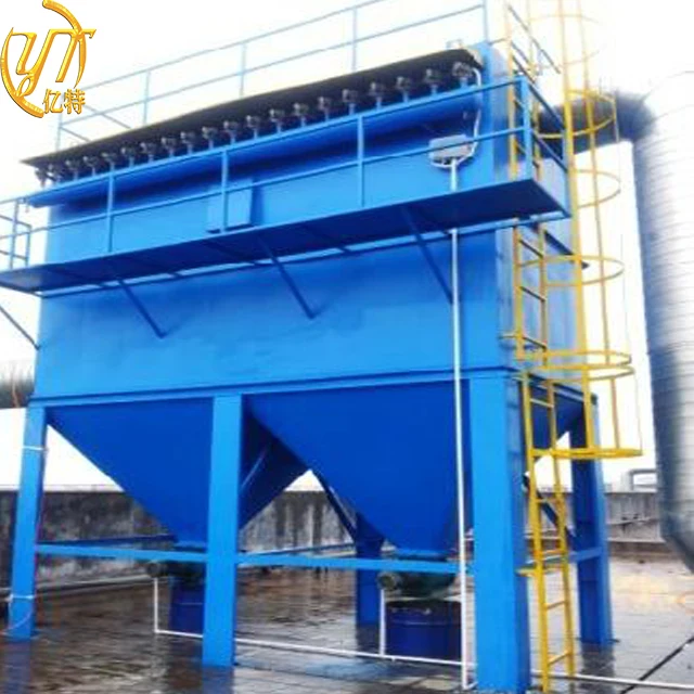 Automatic Pulse Jet Cleaning Industrial Dust Extraxtor Dust Collector  for Industrial boiler Cement plant dust bearing condition