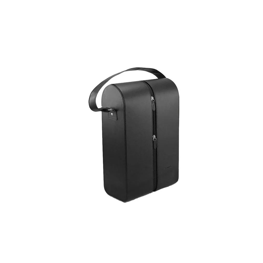 luxury leather packaging custom logo black gift box wine packaging boxes