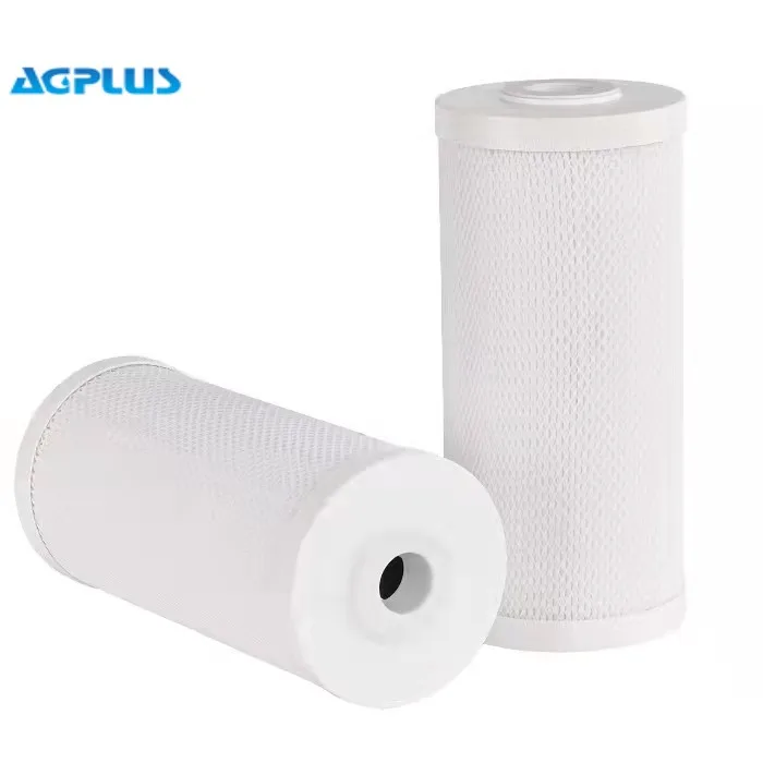 AGplus серия очистки всего дома CTO 10 дюймов BB складной композитный Угольный Блок фильтрующий элемент